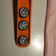 Top to bottom: none, 2.5mm washer, hand-trimmed sequin